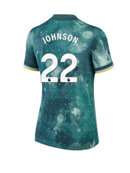 Tottenham Hotspur Brennan Johnson #22 Ausweichtrikot für Frauen 2024-25 Kurzarm